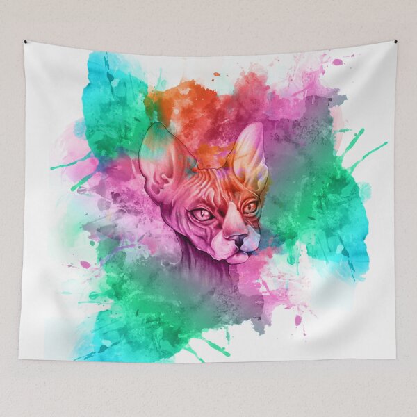 Item preview, Acuarela de Sphynx designed and sold by ossipat.
