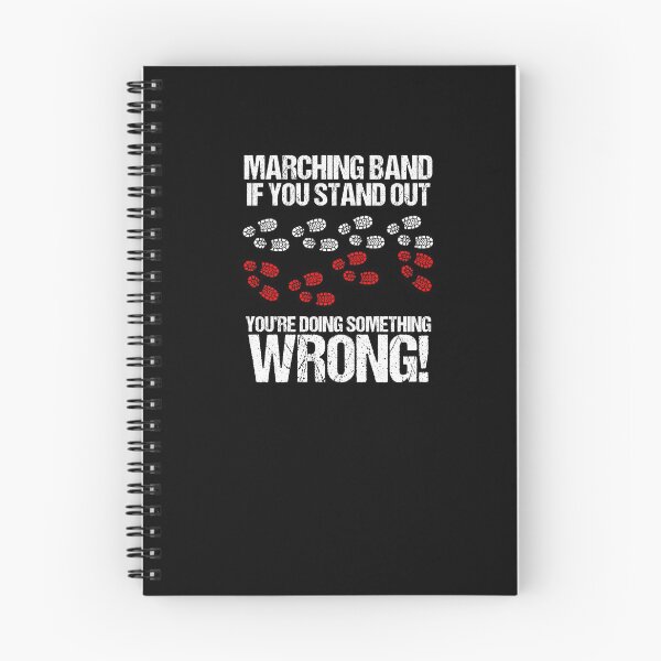 Item preview, Cool Stand Out Doing Something Wrong Marching Band T-Shirt designed and sold by LookTwice.