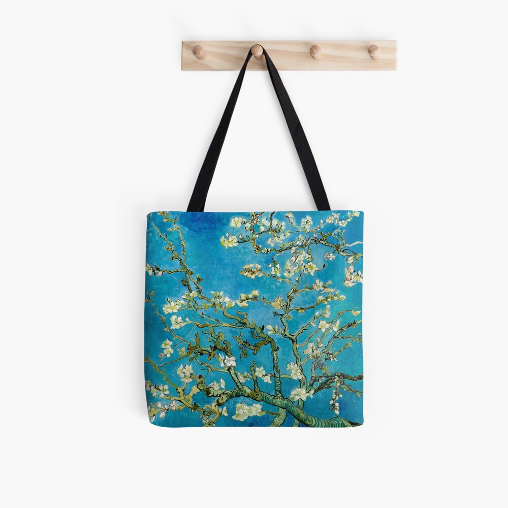 Buy Vincent Van Gogh's Almond Blossom AOP Tote Bag Online in India - Etsy
