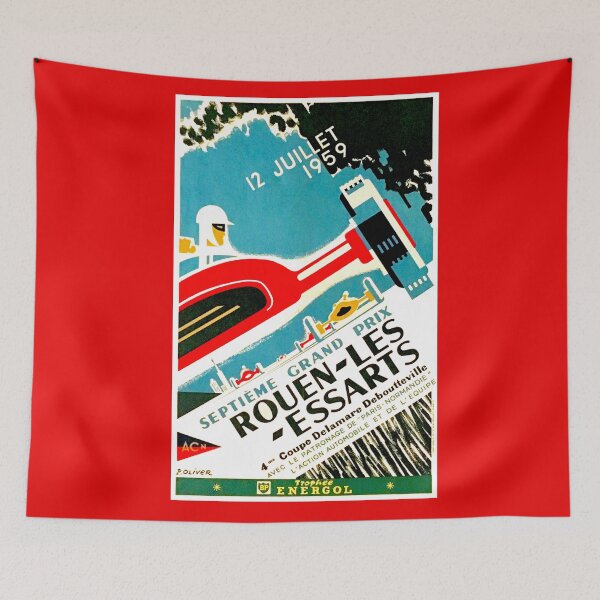 Item preview, ROUEN-LES-ESSARTS; Grand Prix Auto Racing Print designed and sold by posterbobs.
