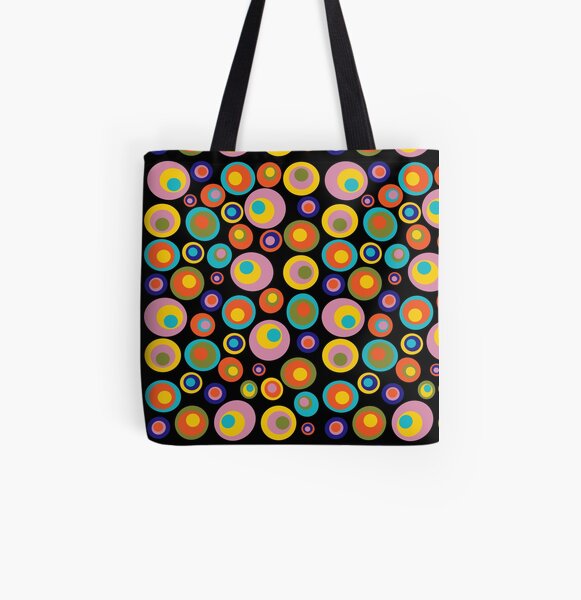 Mustard Anchor on Purple Polka Dots Therapist Bag