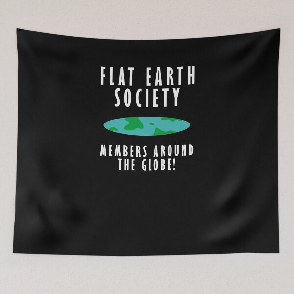Item preview, Cool Flat Earth Society Conspiracy Theory Flat Earther Shirt designed and sold by LookTwice.