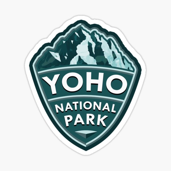 Yoho National Park Simple Sticker