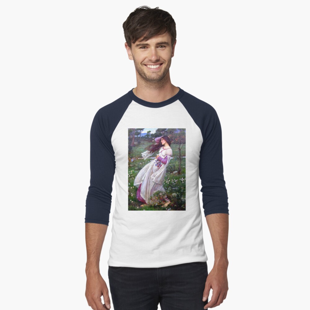 Item preview, T-shirt baseball manches ¾ designed and sold by forgottenbeauty.
