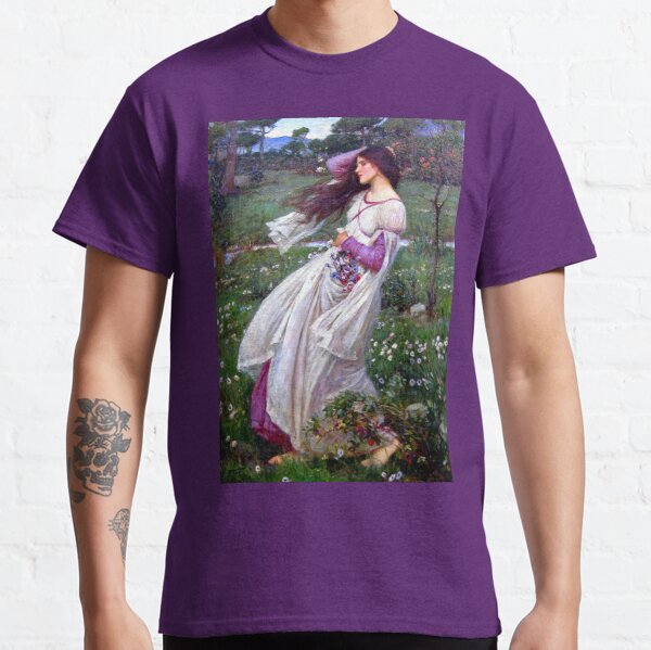 Windflowers - John William Waterhouse Classic T-Shirt