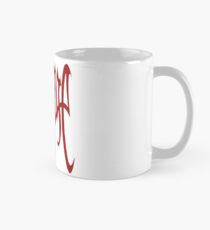 red graph Mug