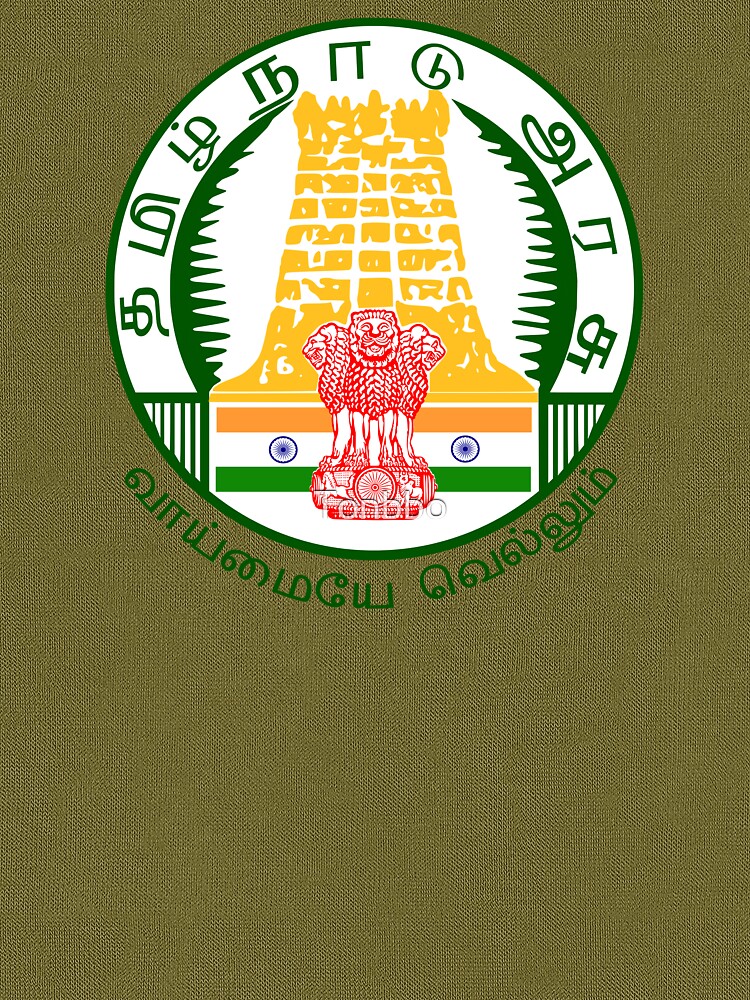 emblem-of-tamil-nadu-india-t-shirt-by-tonbbo-redbubble