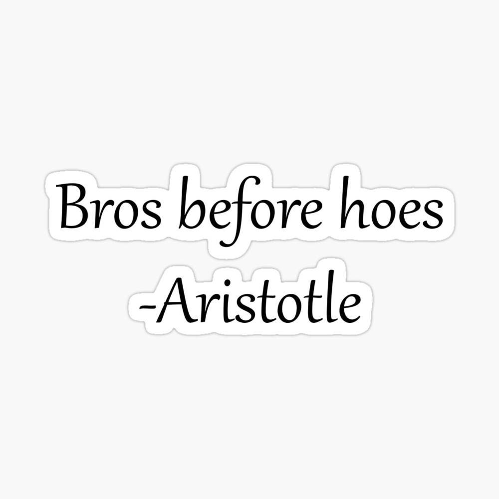 Bros Before Hoes Greeting Card for Sale by UnluckyYamm