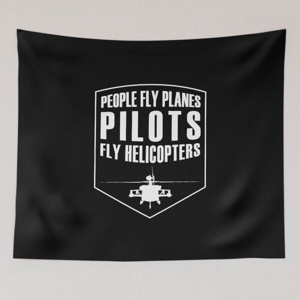 Item preview, People Fly Planes Pilots Fly Helicopters Gift Idea designed and sold by dtino.