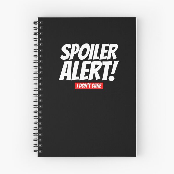 Item preview, Funny Spoiler Alert I Don't Care Sarcasm Teen Preteen Shirt designed and sold by LookTwice.
