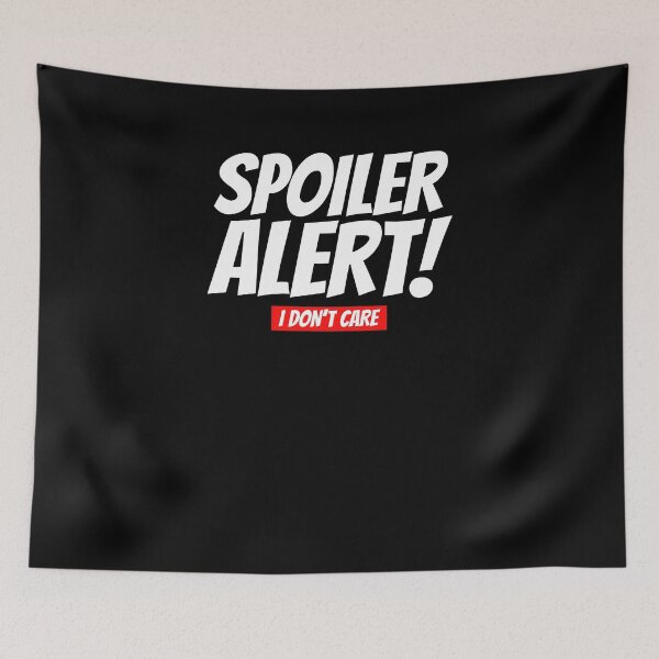 Item preview, Funny Spoiler Alert I Don't Care Sarcasm Teen Preteen Shirt designed and sold by LookTwice.