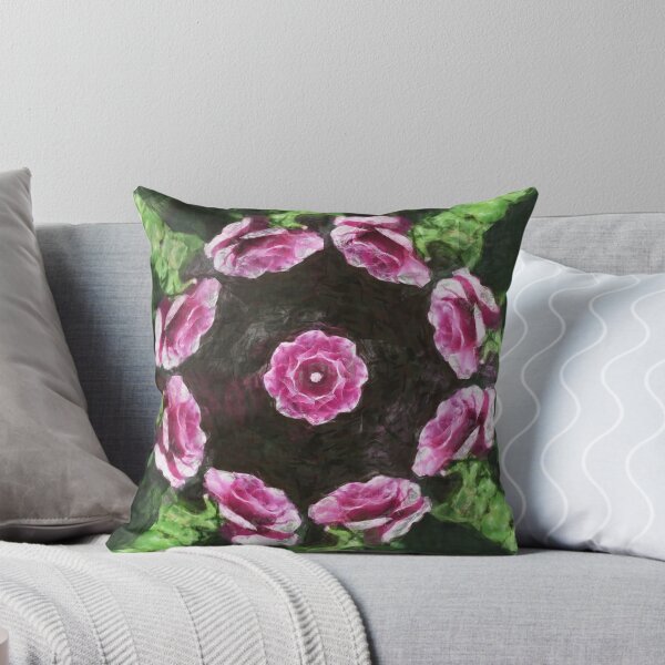 Aperçu de l'œuvre Rosas Moradas 2 Kaleidoscope 3 créée et vendue par TravelPhotoArt.