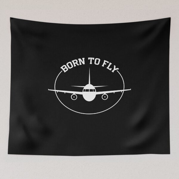 Item preview, Born To Fly pilot gift idea designed and sold by dtino.