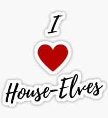 I love house-elves... Sticker