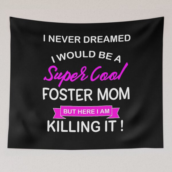 Item preview, Super Cool Foster Mom designed and sold by LarkDesigns.