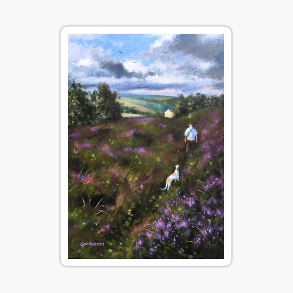 Item preview, Heading up Penistone crags.. designed and sold by The Art of Steve Sanderson.