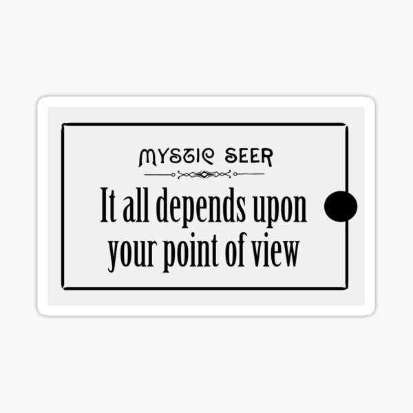 Mystic Seer Fortune 15 Sticker