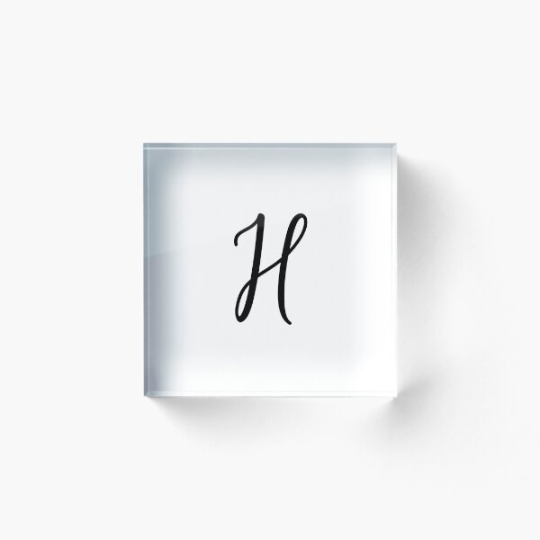 Item preview, Letra H designed and sold by Sticker Central.