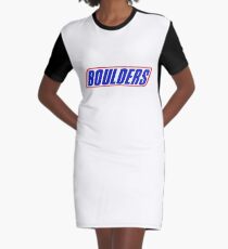 Boulders (Parody) Graphic T-Shirt Dress