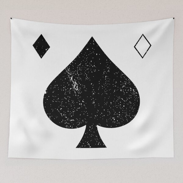 Item preview, Caydes Spades and Diamonds BLACK designed and sold by Casa de Garcia.