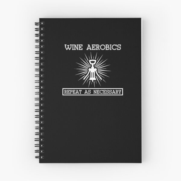 Item preview, Cute Wine Aerobics Drinking Alcohol Wine Lover Wino T-Shirt designed and sold by LookTwice.
