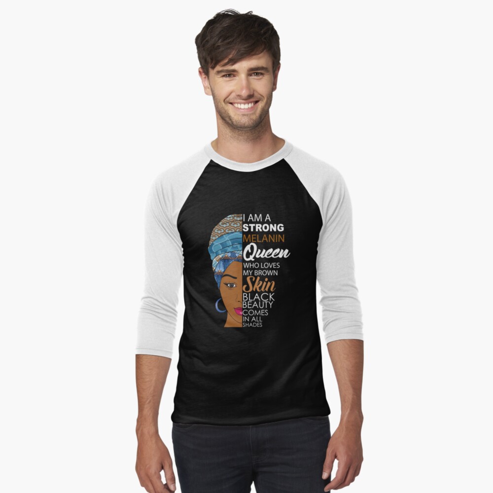 Item preview, Baseball ¾ Sleeve T-Shirt designed and sold by blackartmatters.