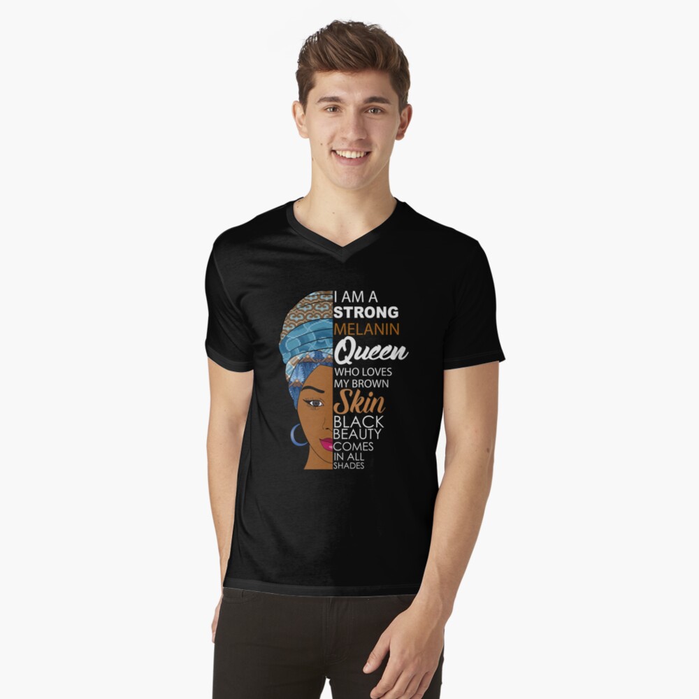Item preview, V-Neck T-Shirt designed and sold by blackartmatters.