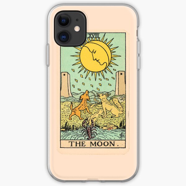 Tarot Card - The Moon iPhone Soft Case