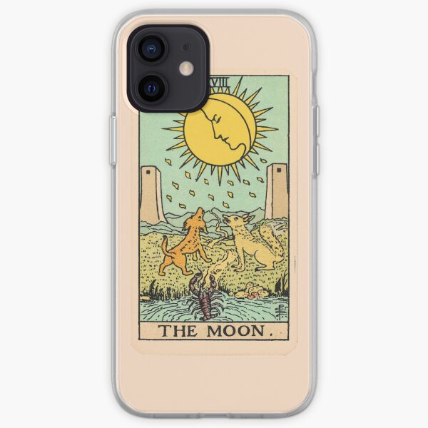 Tarot Card - The Moon iPhone Soft Case