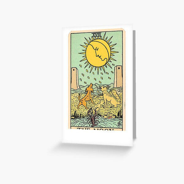 Item preview, Tarot Card - The Moon designed and sold by ineedmorem0ney.