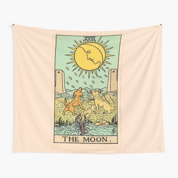 Item preview, Tarot Card - The Moon designed and sold by ineedmorem0ney.