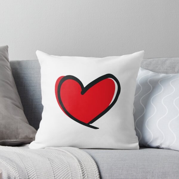 Aperçu de l'œuvre Autocollant coeur créée et vendue par Sticker Central.