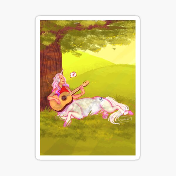 Just a Unicorn Centaur Girl... Sticker