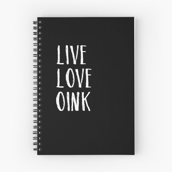 Item preview, Funny Live Love Oink Farm Animals Pigs Boar Pig Lover Shirt designed and sold by LookTwice.
