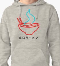 Spicy Ramen Noodles Neon Pullover Hoodie