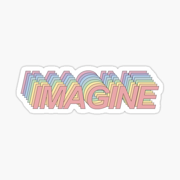Imagine (Dragons) Sticker