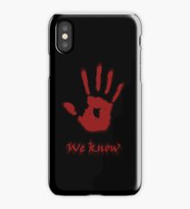 Dark Brotherhood iPhone Case/Skin