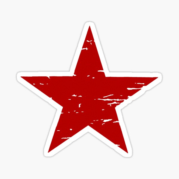 THE RED STAR Sticker