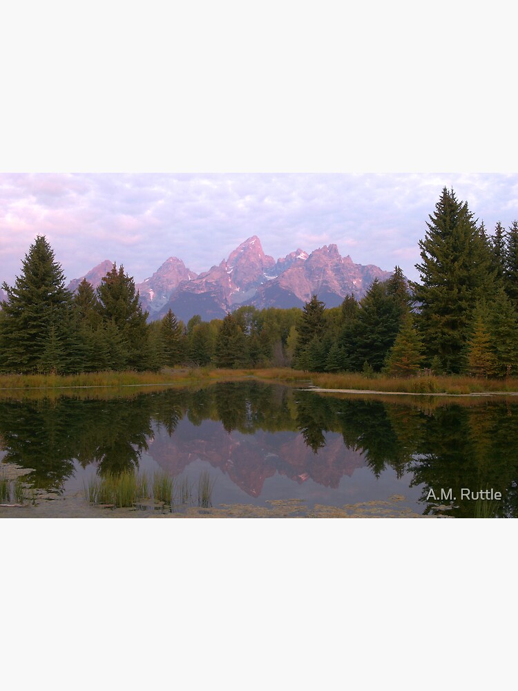 Grand Teton at Schwabacher's Landing by annruttle