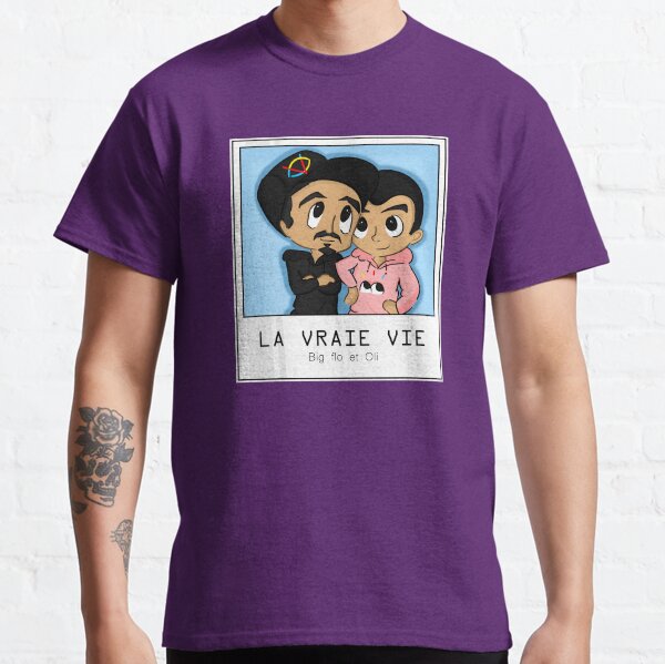 Bigflo et Oli LA VRAIE VIE T-shirt classique
