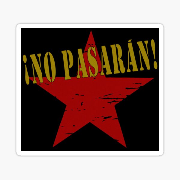 NO PASARAN Sticker