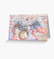 Le Tre Mongolfiere Greeting Card