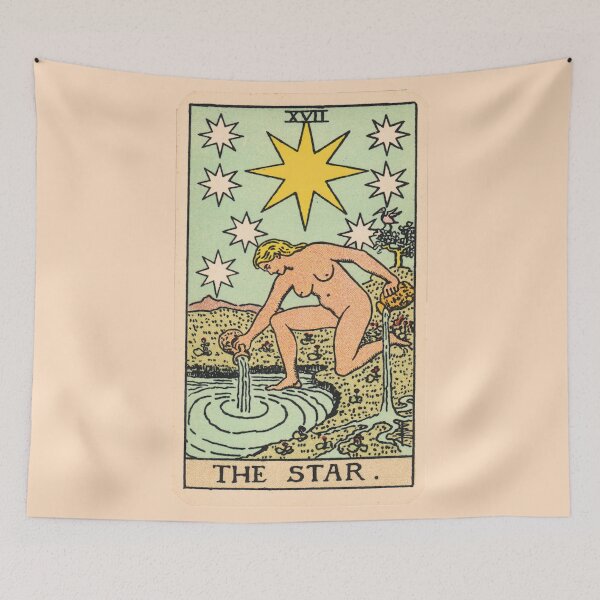 Item preview, Tarot Card - The Star designed and sold by ineedmorem0ney.