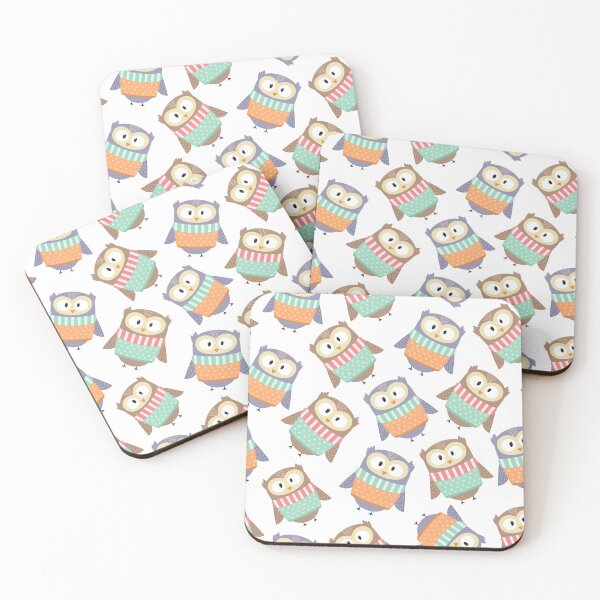 Item preview, Cute Owl Pattern designed and sold by artworkbyrihen.