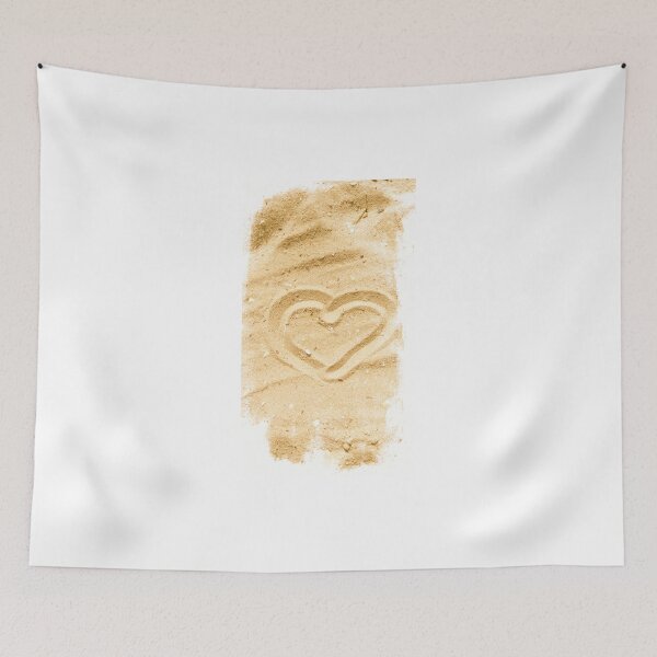 Item preview, Heart in the sand designed and sold by SusiMalt.