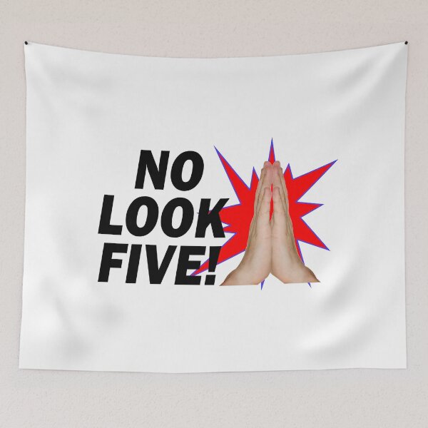 Item preview, No Look Five designed and sold by wickedsavvy.
