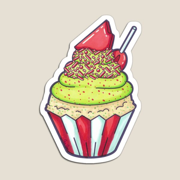 Item preview, Candy Apple Cupcake (FALL LIMITED TIME) designed and sold by DixieDemon.