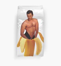 Gold in Banana Duvet Cover