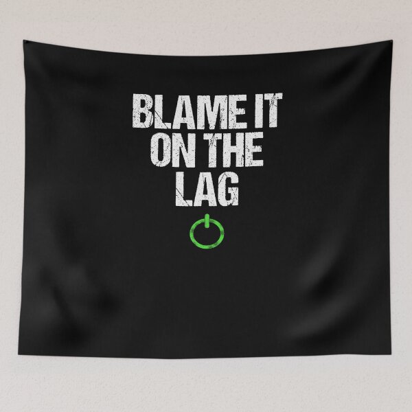Item preview, Cool Blame It On The Lag Salty Gaming Console PC Gamer Shirt designed and sold by LookTwice.