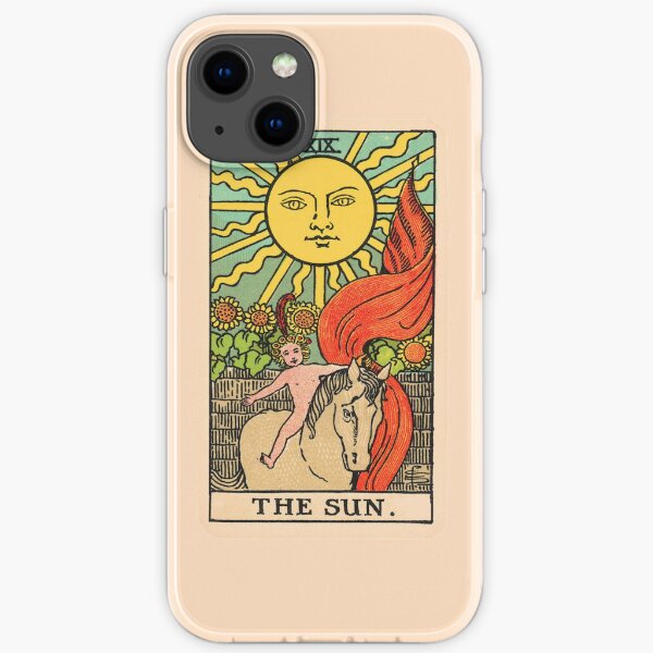 Tarot Card - The Sun iPhone Soft Case